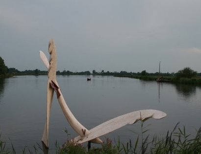 kunstwerk aan de Geau